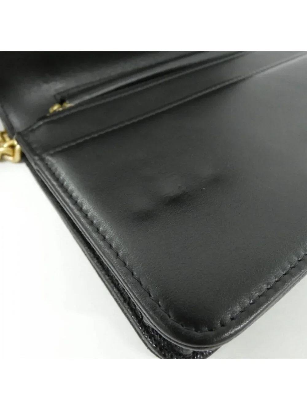 Chanel Boy Line Chain Wallet Shoulder